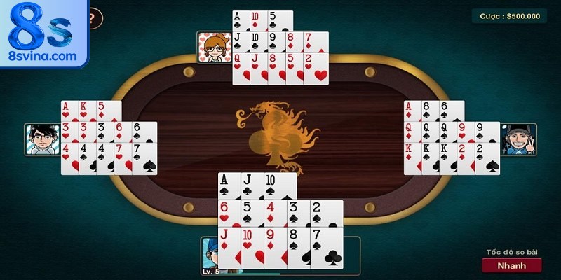 Mậu Binh còn gọi là Binh Xập Xám, game bài dân gian sử dụng bộ bài Tây 52 lá